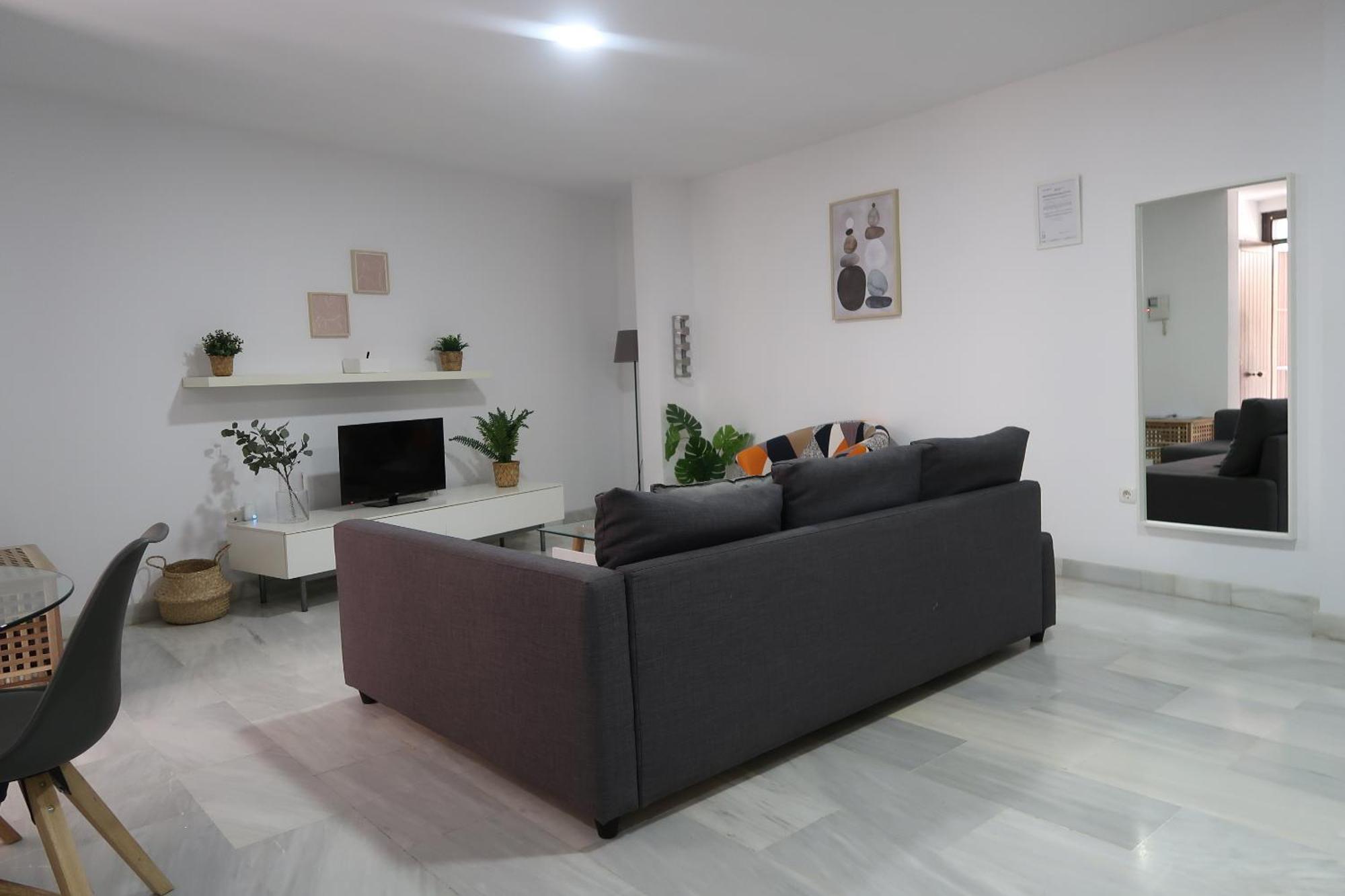 J & E Malaga Center Apartamentos Bagian luar foto