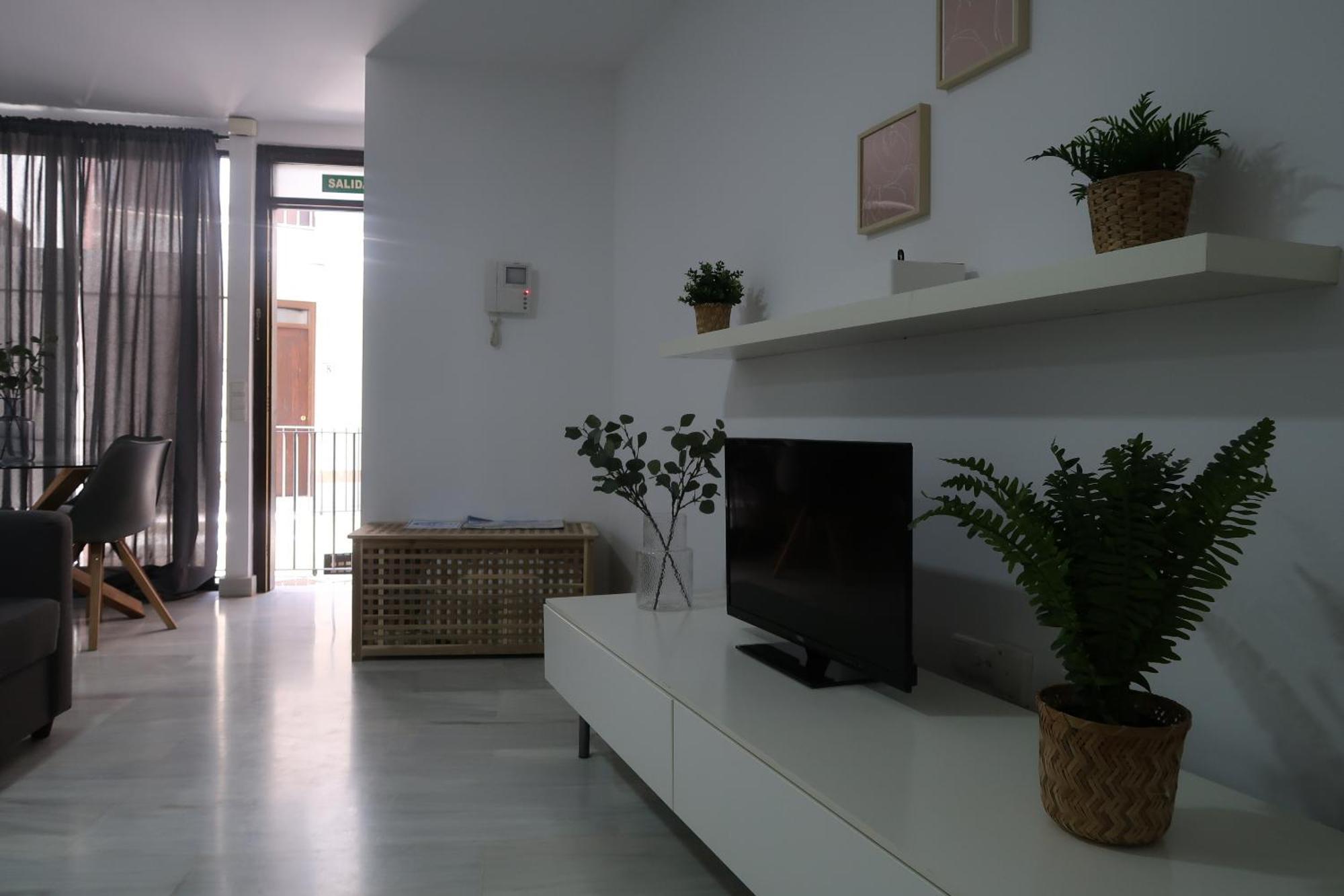 J & E Malaga Center Apartamentos Bagian luar foto